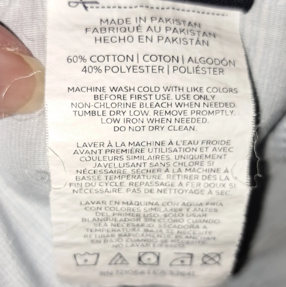 Tommy Hilfiger Twin Sheet Set Blue And White Flat & Fitted TH Bedding Great Cond